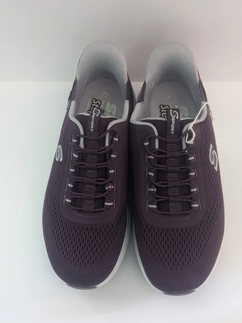 Skechers Women's Sporty Slip-On Walking Shoes - Deep Plum 6.5